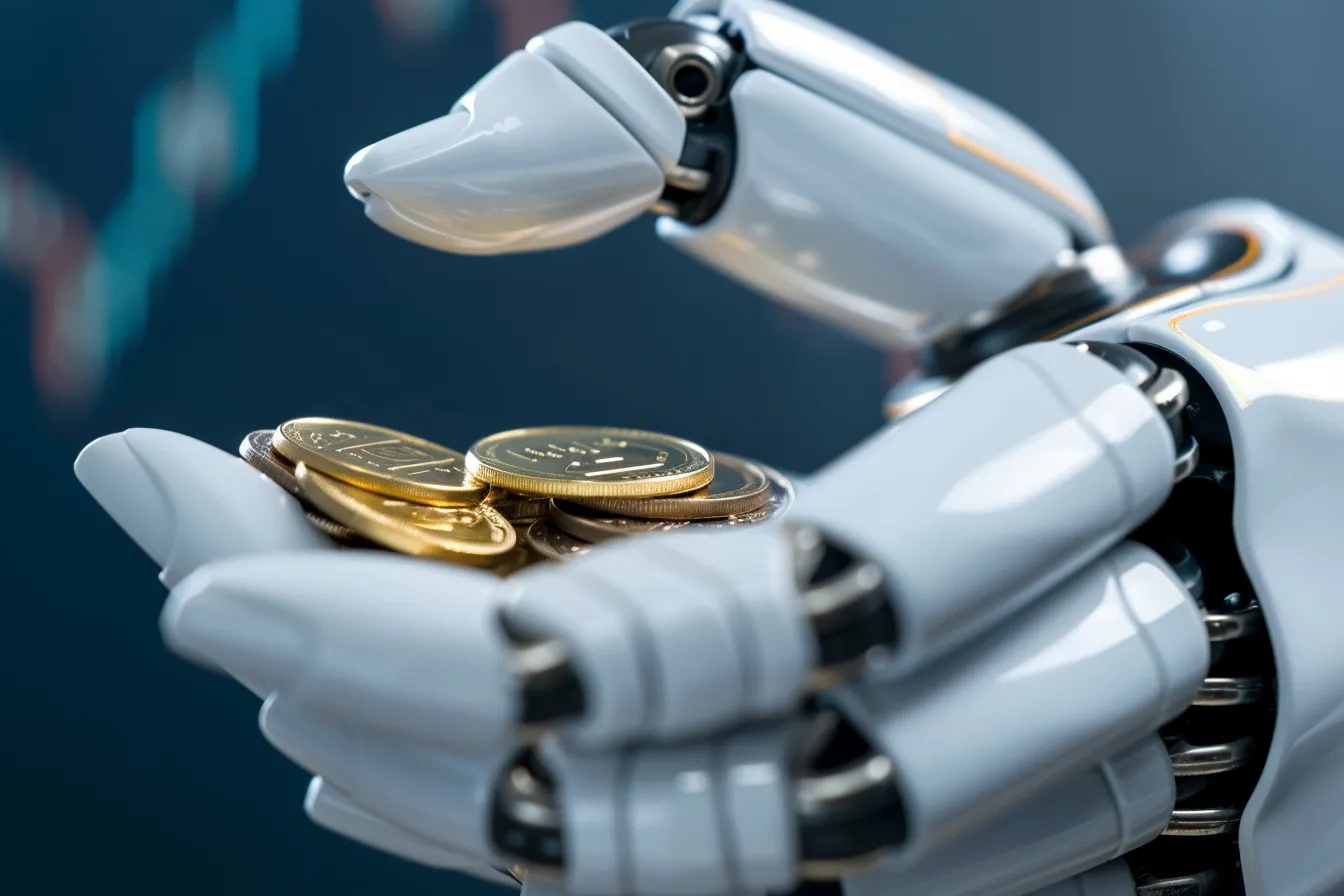 AI hand AI token