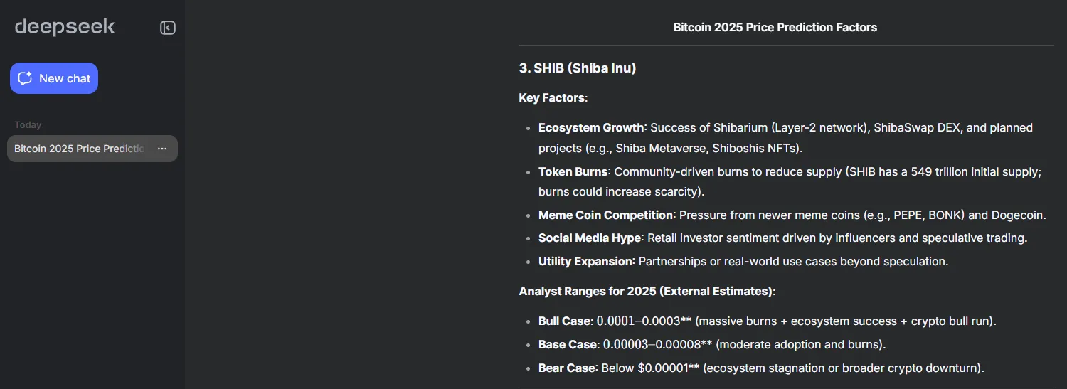 SHIB 2025 prediction