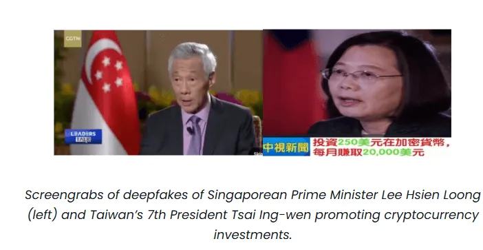 deepfake Singaporean Prime Minister