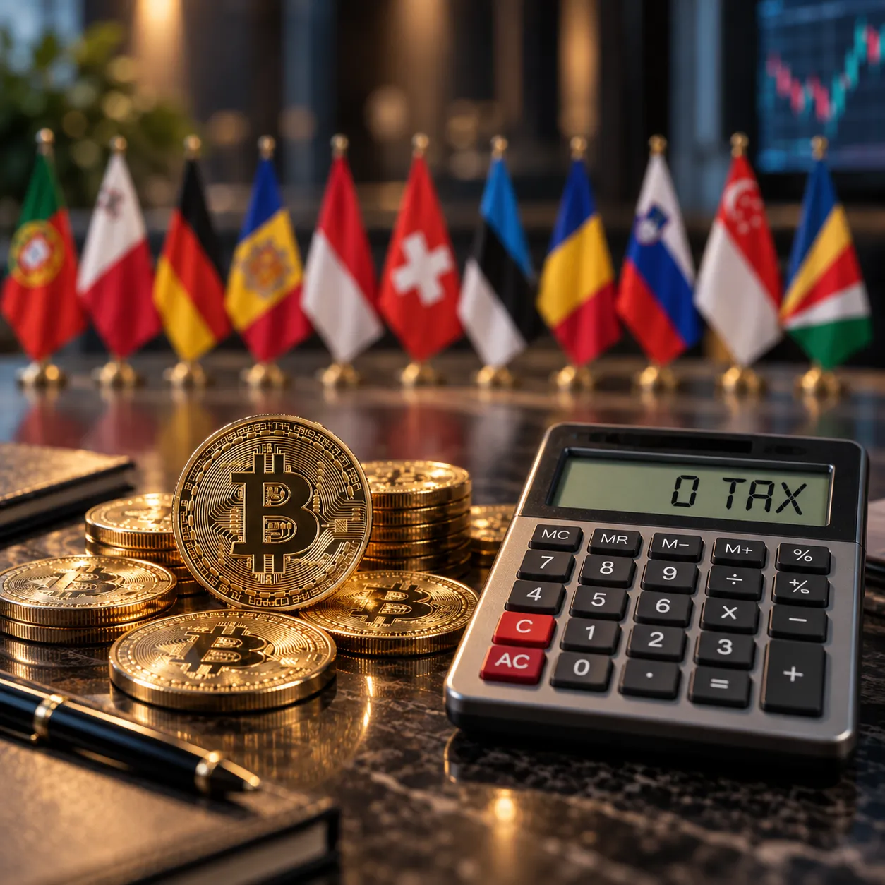 Zero Tax, Maximum Profit: The Best Countries for Crypto Investors 🌴