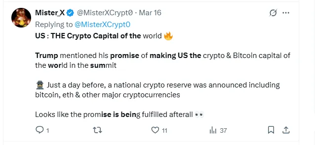 Making US the crypto capital of the world
