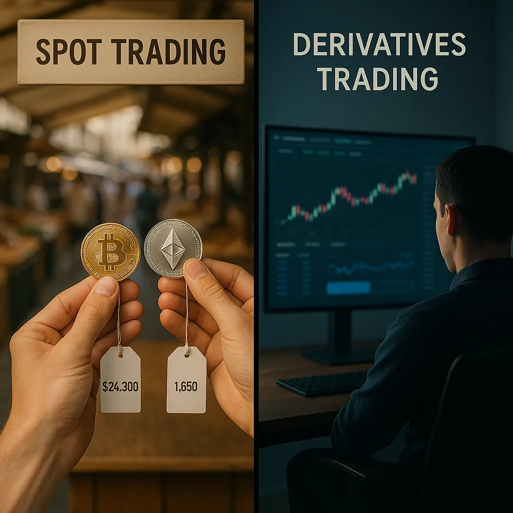 Bitcoin Spot vs. Derivatives Trading: What’s the Difference?