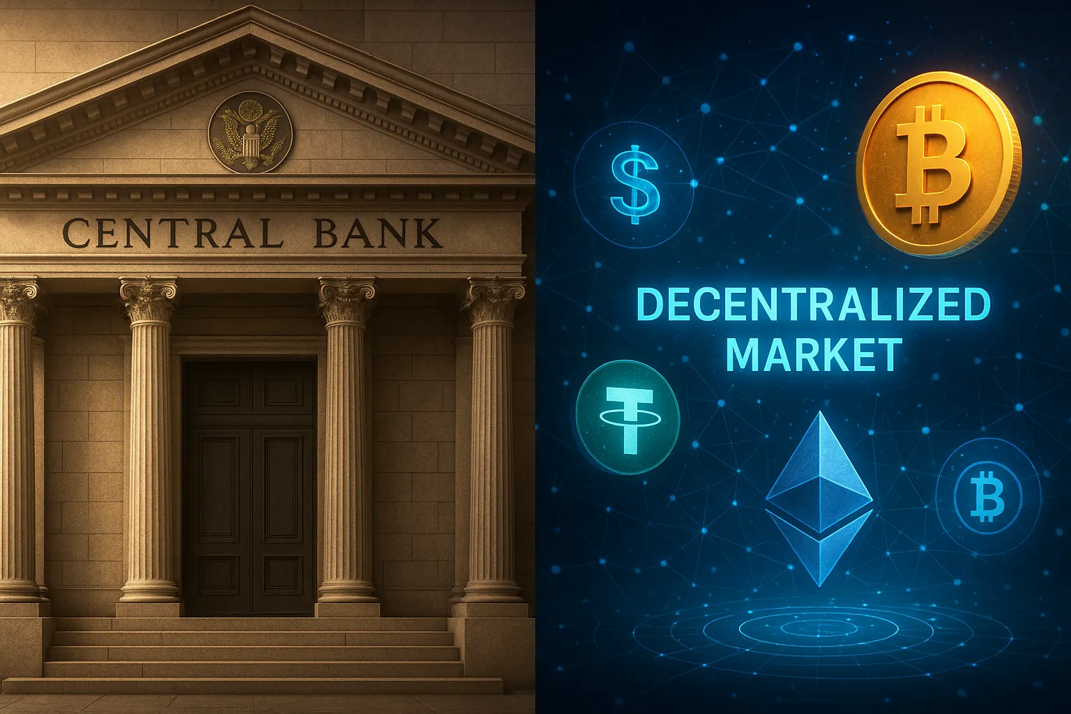CBDC vs Decentralized Markets