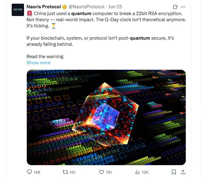 quantum vulnerabilities in crypto security