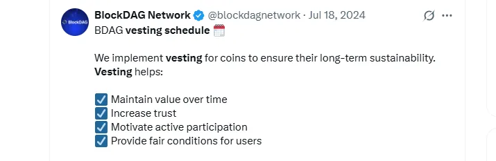 Vesting Matters in Crypto Projects