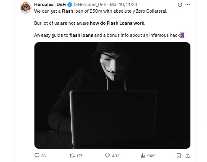 how flash loans work