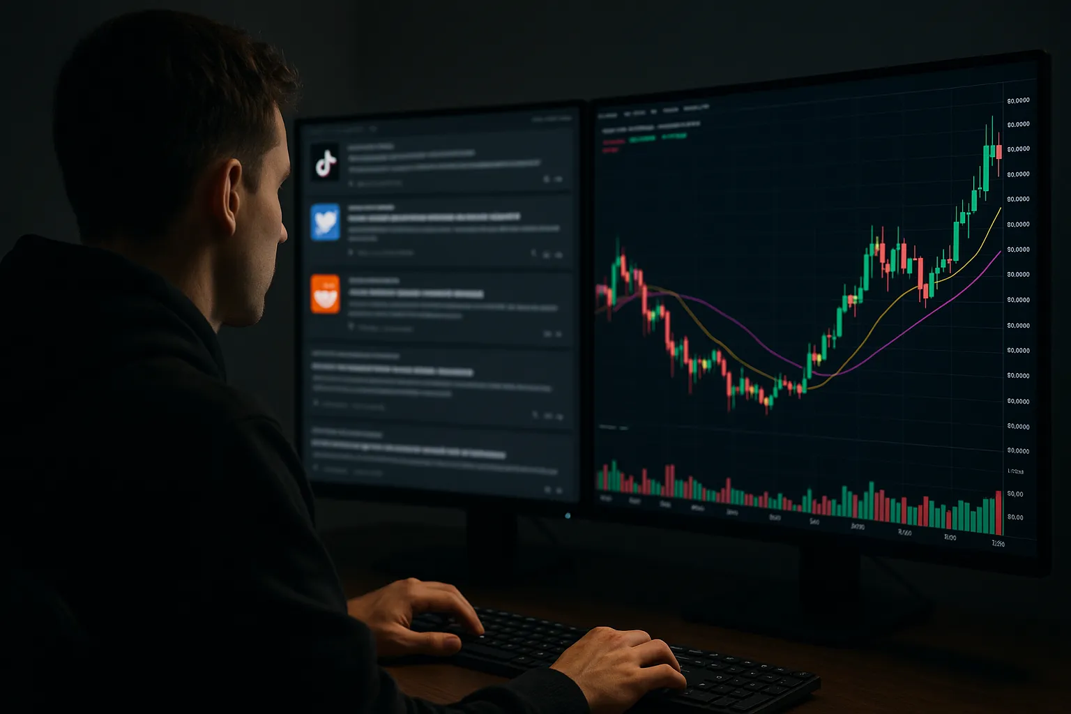 social-driven trading plays