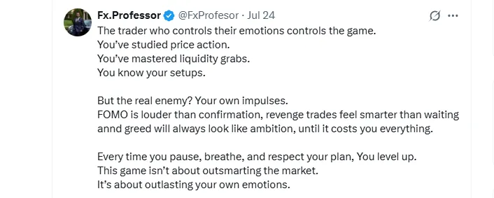 copy trading emotion control