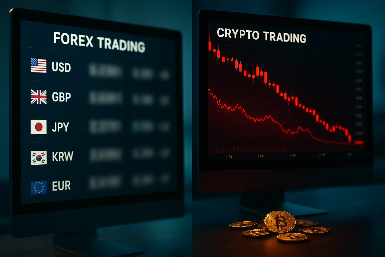 forex and crypto volatility