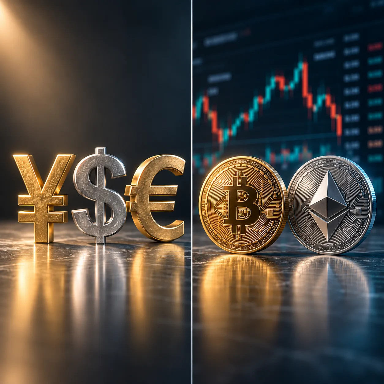 Forex vs. Crypto: Steady Flow or Wild Ride?