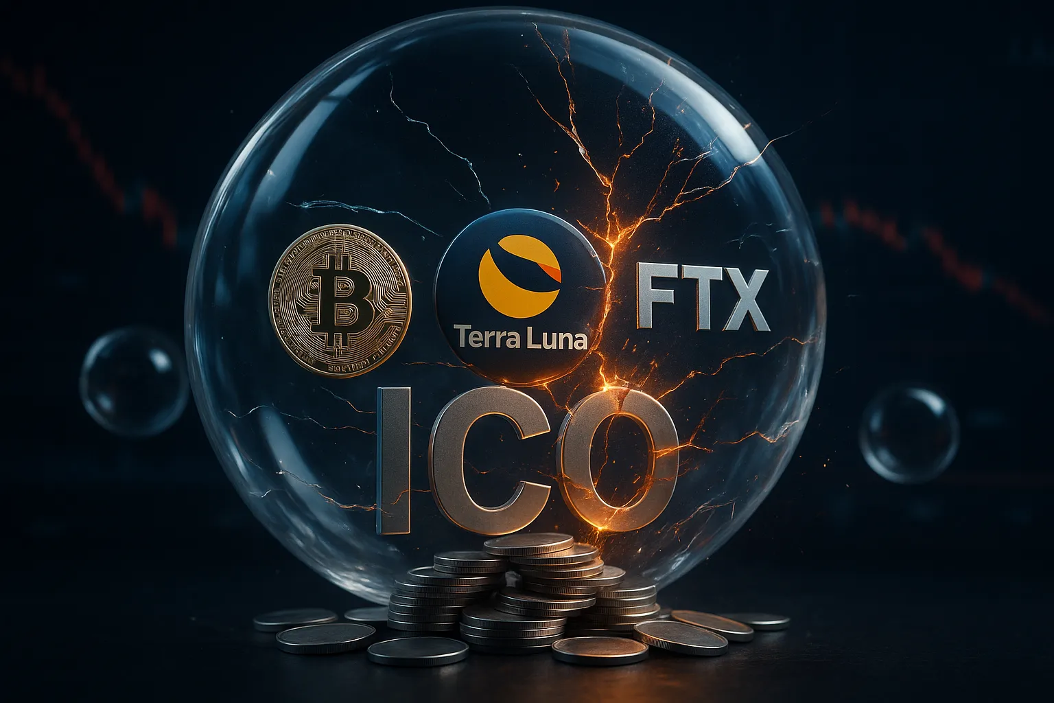 4 Crypto Bubbles: How They Began and Ended