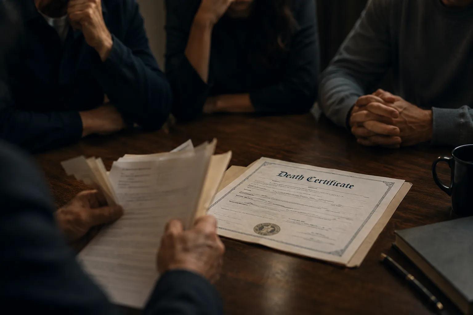 death certificate