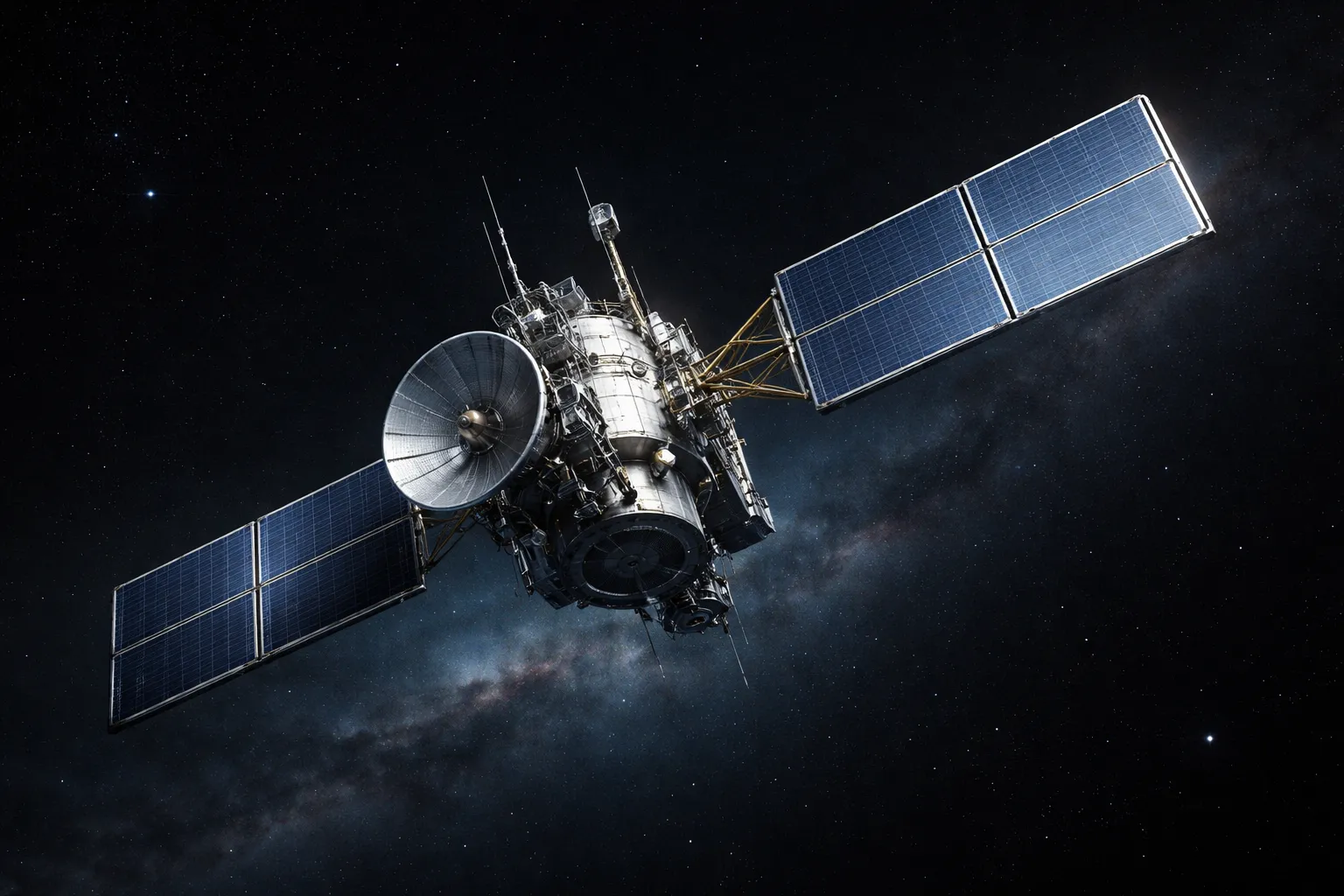 satellite in space