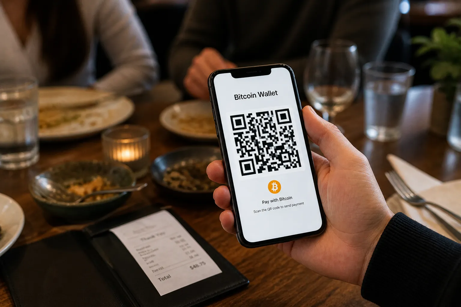 bitcoin wallet payment process